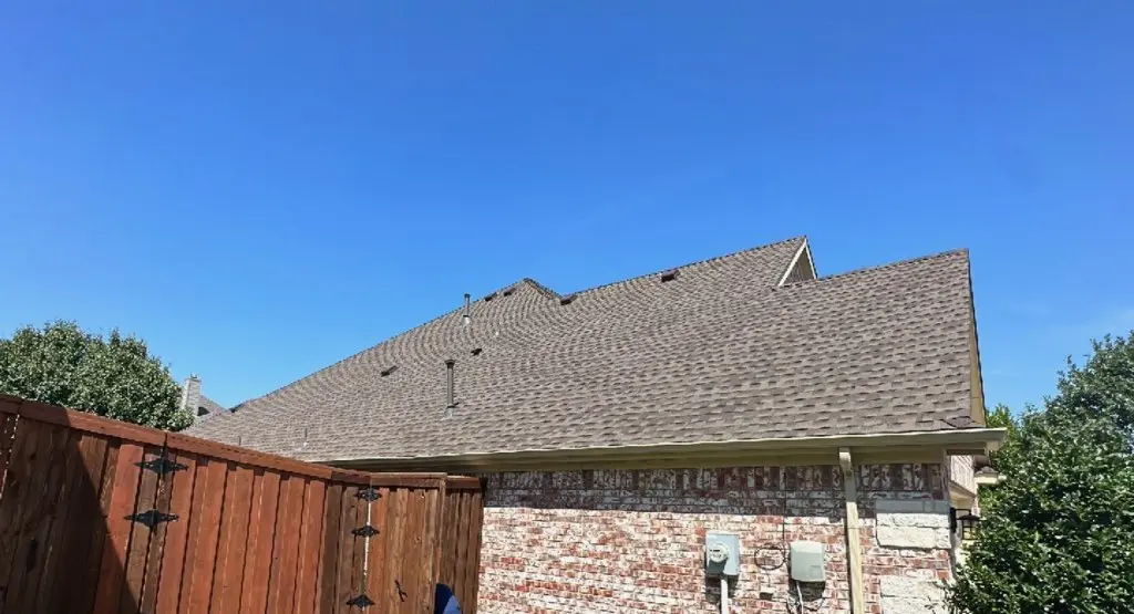 Completed roof replacement project in St. Joseph